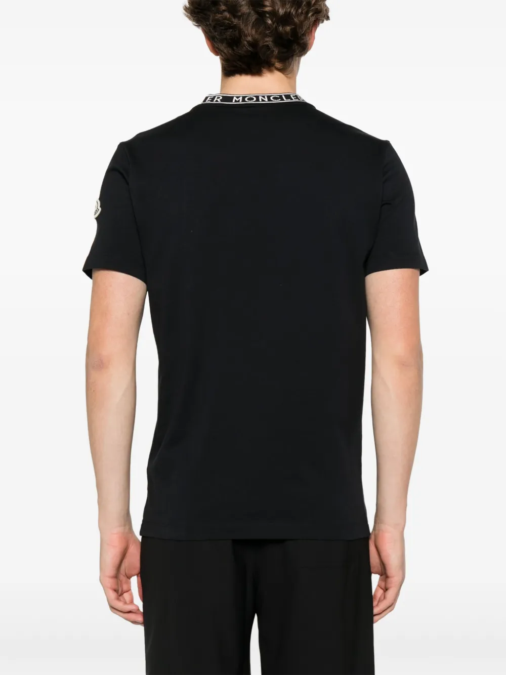 Moncler T-shirt met korte mouwen Blauw