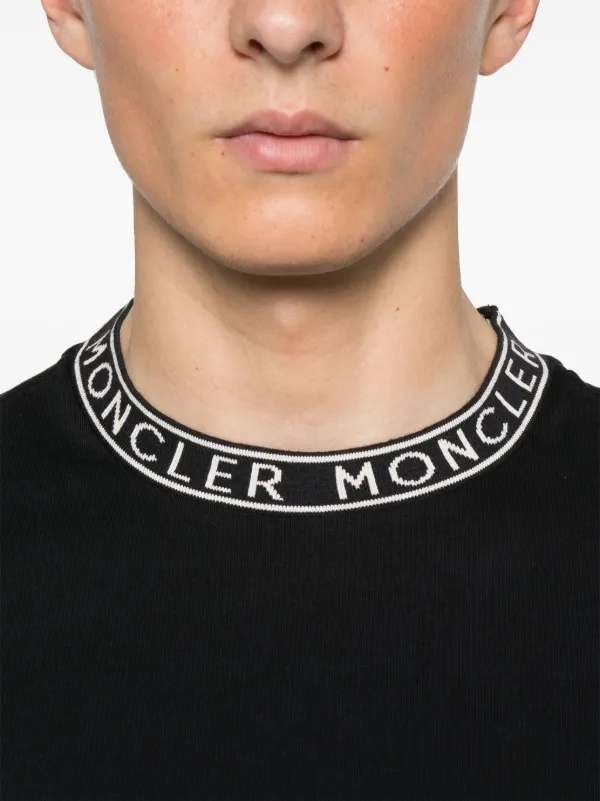 Moncler short-sleeve T-shirt | Blue | FARFETCH AZ