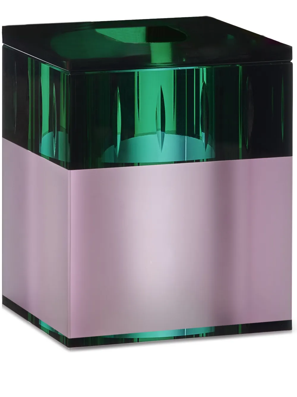 Reflections Copenhagen Glossy tissue box (12cm) | Pink | Image 1