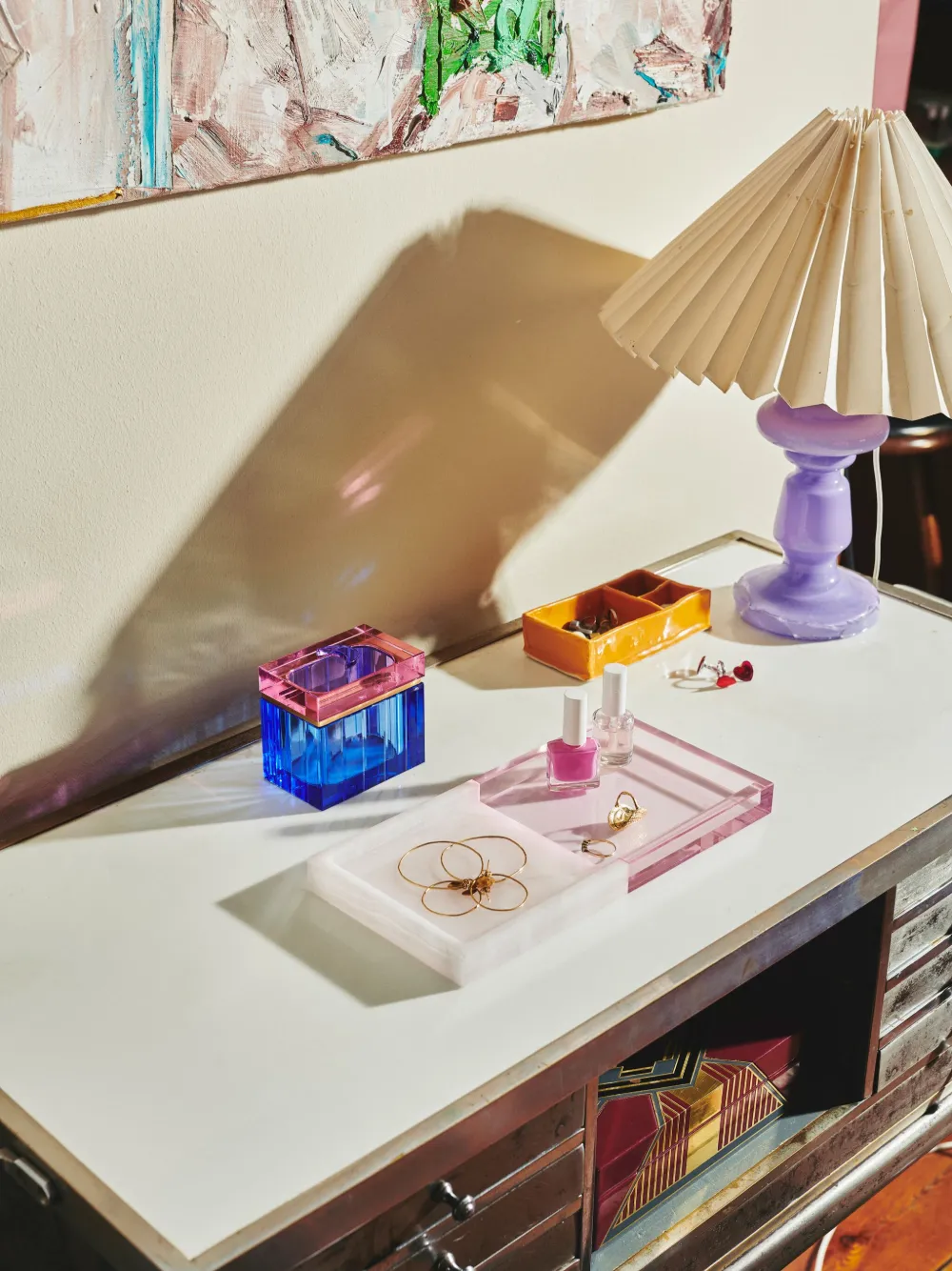 REFLECTIONS COPENHAGEN MOON TRINKET BOX (9CM)