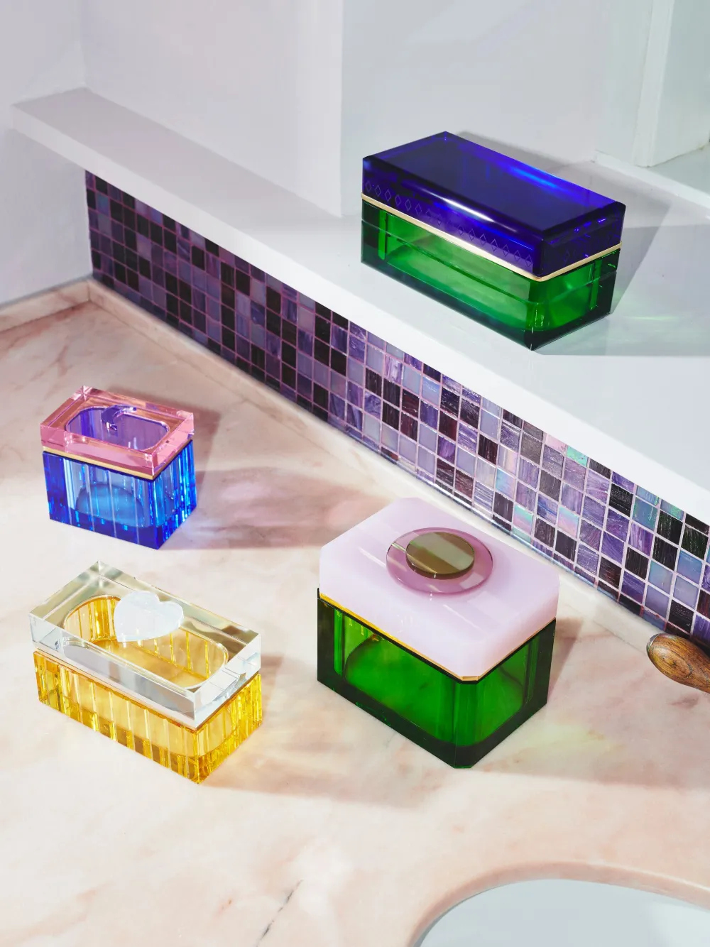 Reflections Copenhagen Eye Trinket Box (11cm) In Grün
