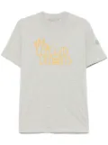 Moncler logo-print T-shirt - Grey