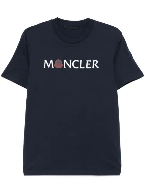Moncler playera con logo estampado