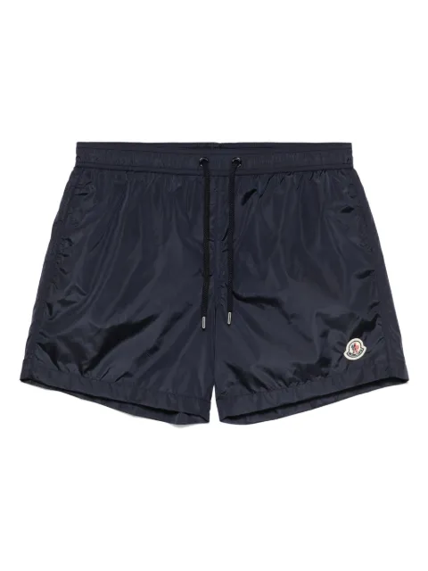 Moncler logo-patch swim shorts