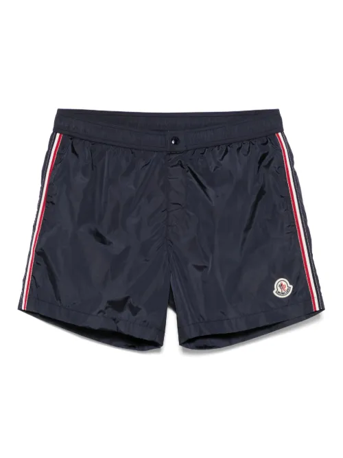 Short de bain à rayures - Moncler - Modalova