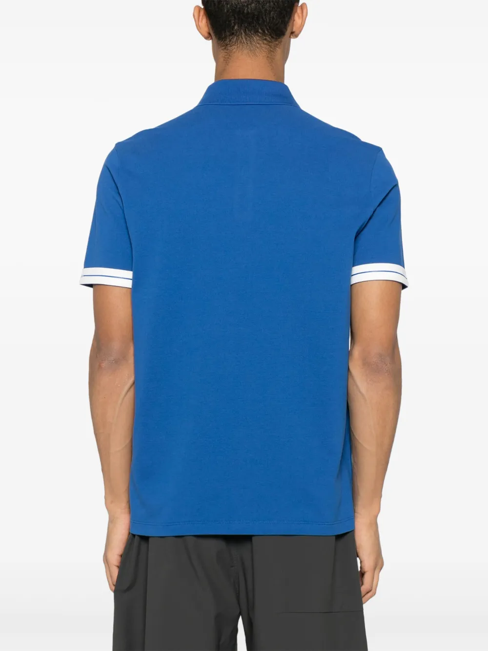 Moncler Poloshirt met logopatch Groen