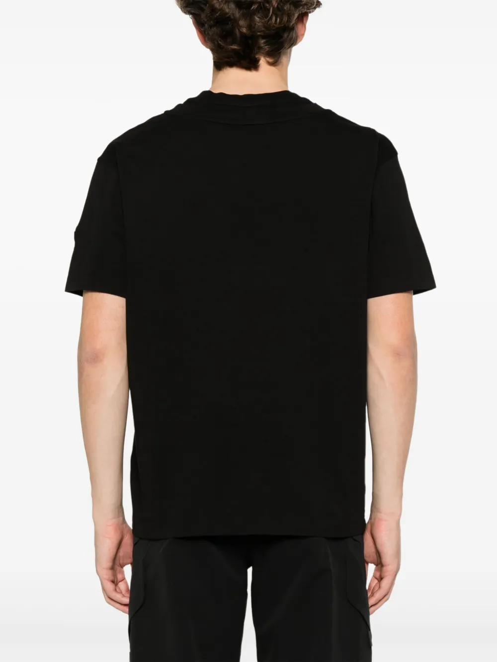 Moncler T-shirt met korte mouwen Zwart