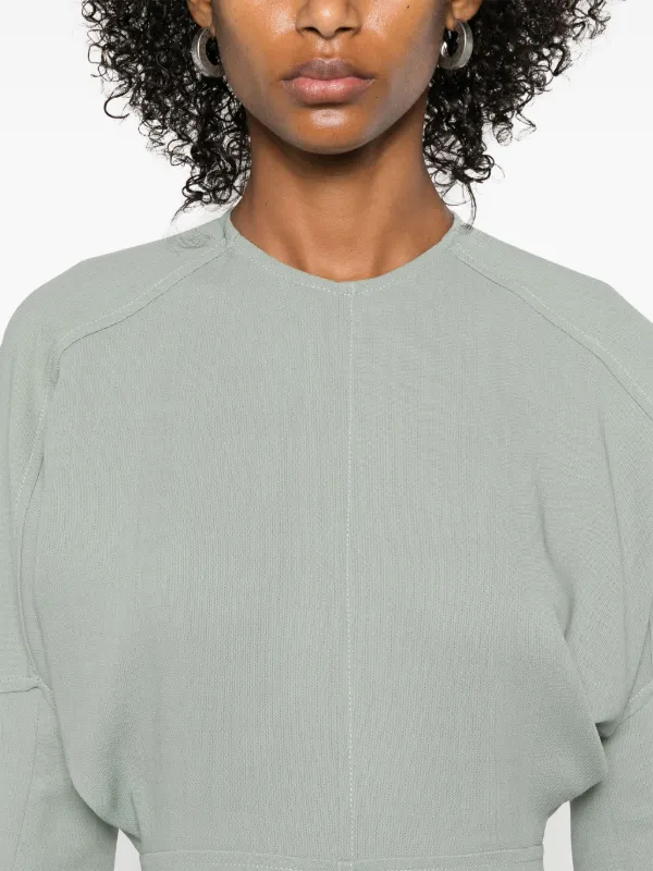Victoria Beckham Dolman Midi Dress | Green | FARFETCH