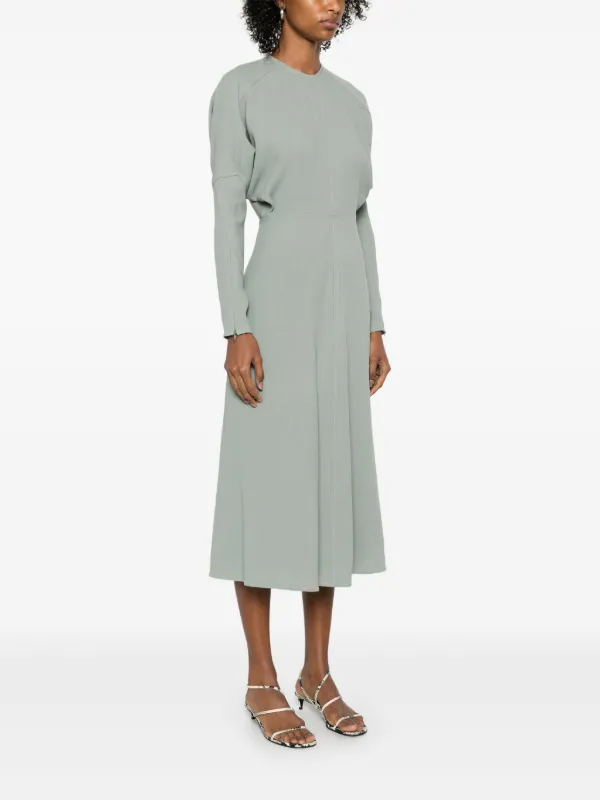 Victoria Beckham Dolman Midi Dress | Green | FARFETCH Victoria Beckham Dolman Midi Dress | Green | FARFETCH