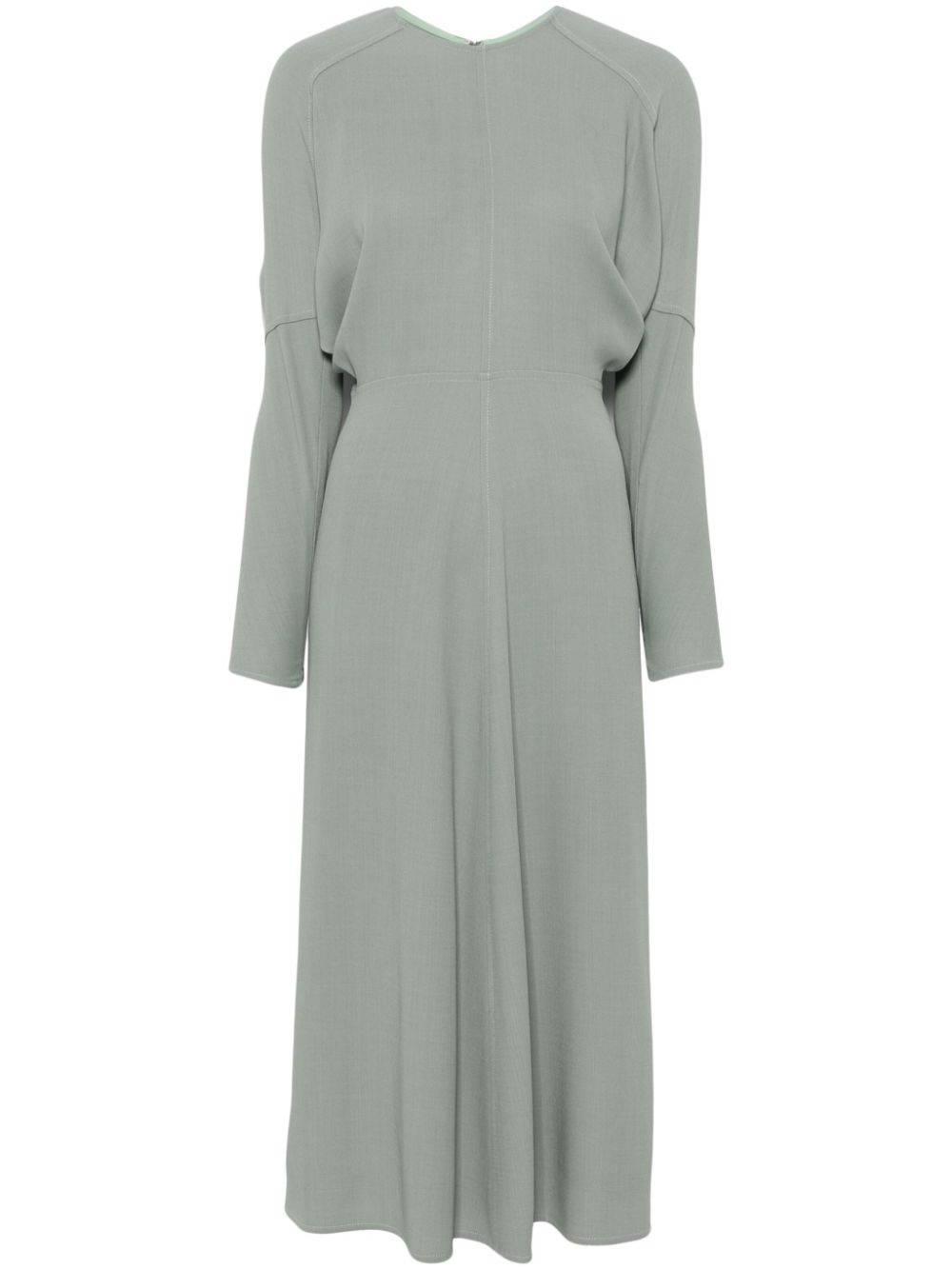 Victoria Beckham Midi-jurk Groen