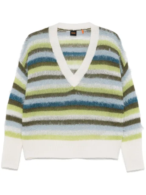 BOSS striped sweater