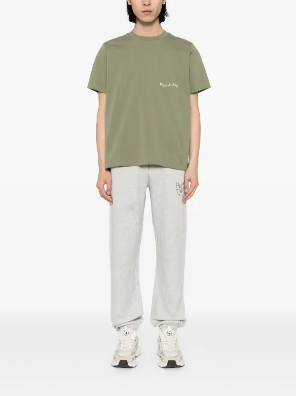 Museum Of Peace & Quiet Wordmark T-shirt | Green | FARFETCH BN