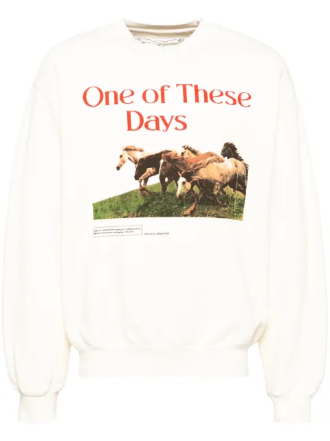 One Of These Days Wild Horses Sweatshirt