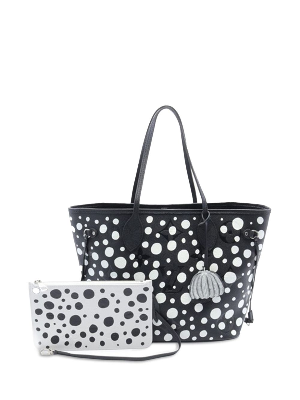 Louis Vuitton Pre-Owned 2021-present x Yayoi Kusama Dots Infinity Neverfull MM tote bag - Black