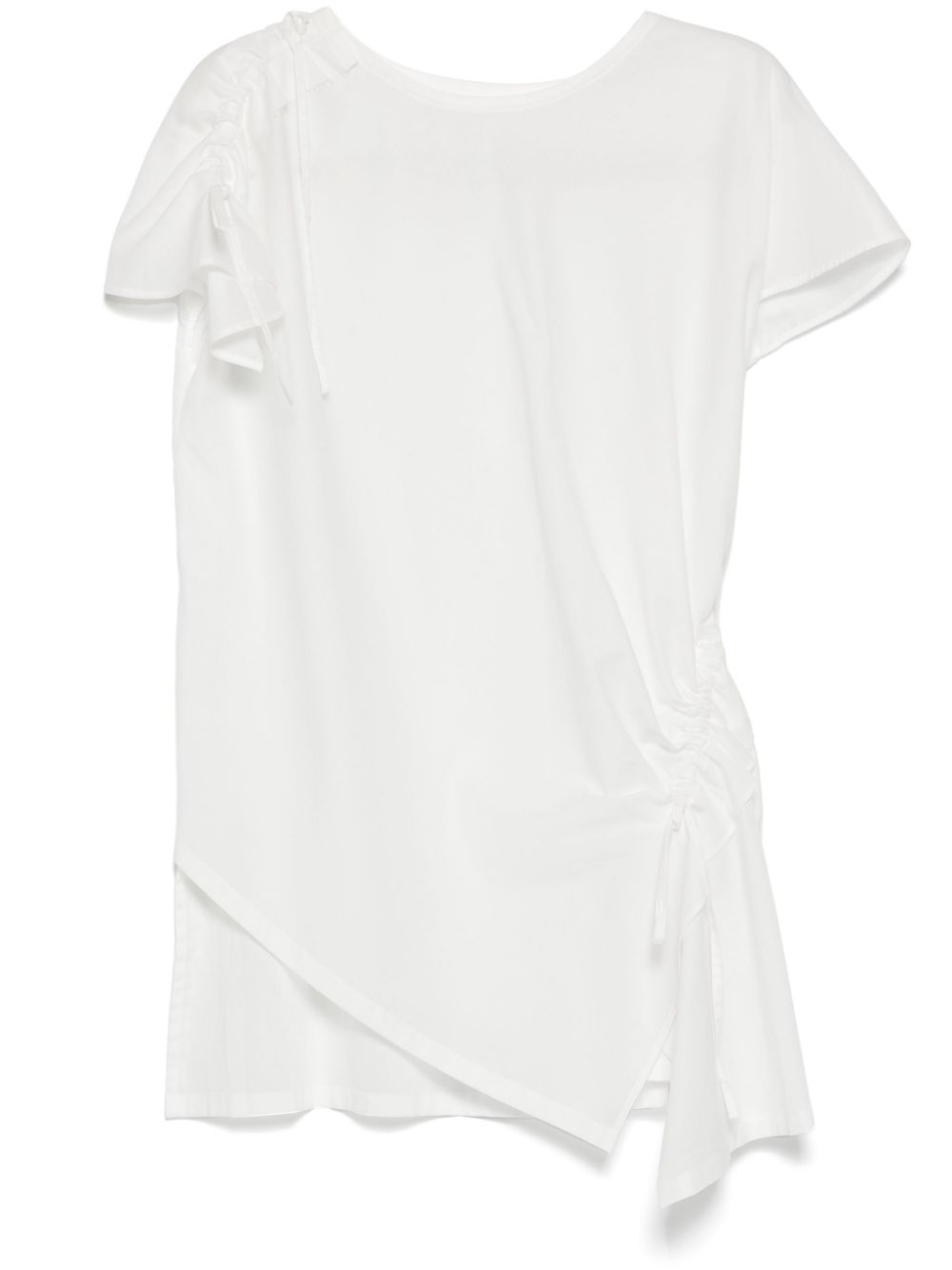 Y's draped top - White