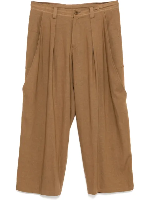 Y's pantalones plisados