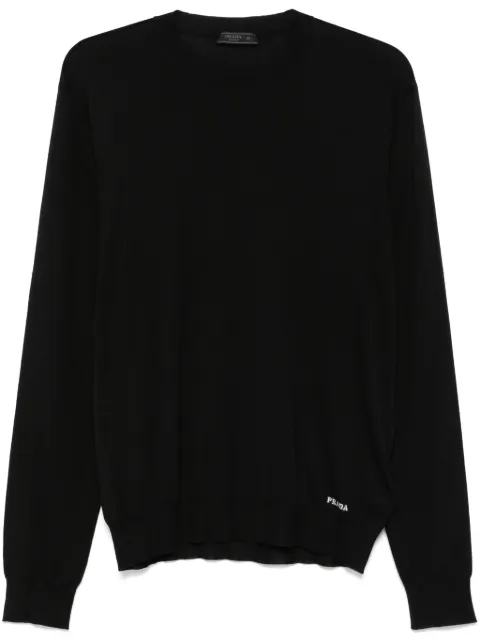 Prada recycled-silk sweater