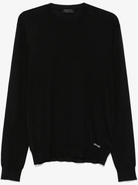 Prada recycled-silk sweater