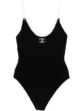 CHANEL Pre-Owned 1994 sleeveless dress leotard - Black