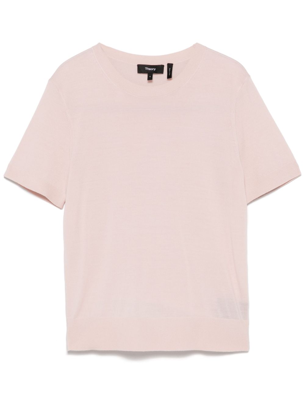 Theory Wollen T-shirt Roze