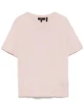 Theory wool T-shirt - Pink