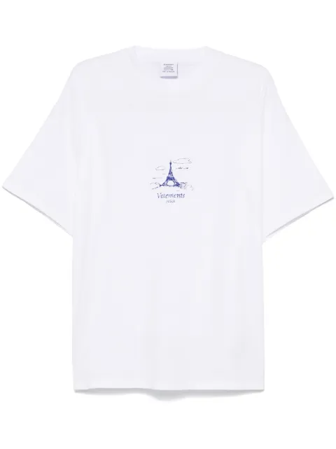 VETEMENTS Eiffel Tower T-shirt