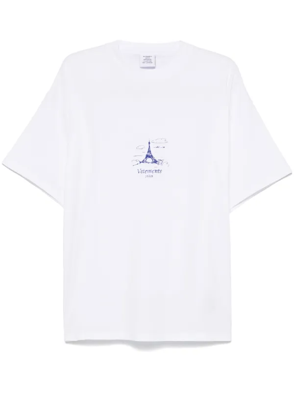 Tシャツ・カットソー VETEMENTS Men T Shirts UA66LS630WWHITE White SS25-TSU00K-00X_F1_PRM.webp?v=