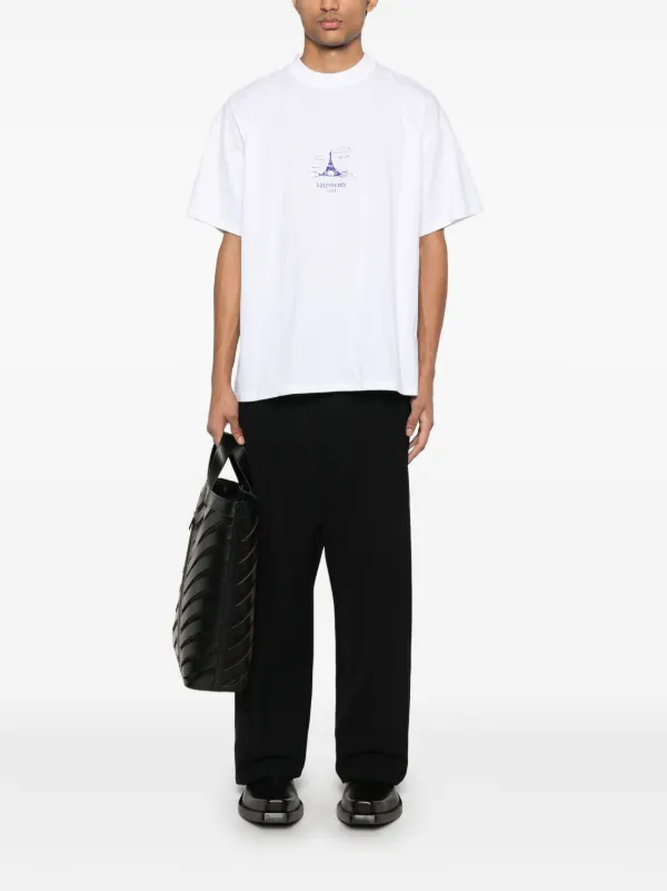 VETEMENTS Eiffel Tower T-shirt | White | FARFETCH JO