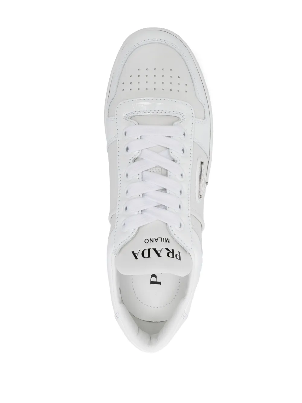 Prada Downtown sneakers Wit