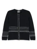 Ferragamo Pre-Owned 1990-2000s ensemble cardigan top - Blue