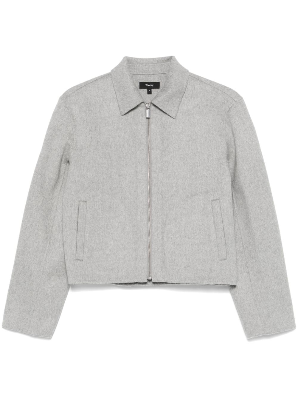 Theory mélange-effect jacket - Grey