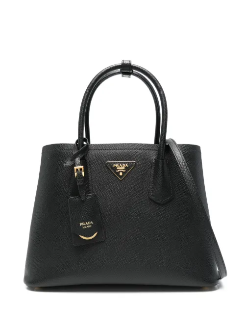 Petit sac seau en cuir Saffiano - Prada - Modalova