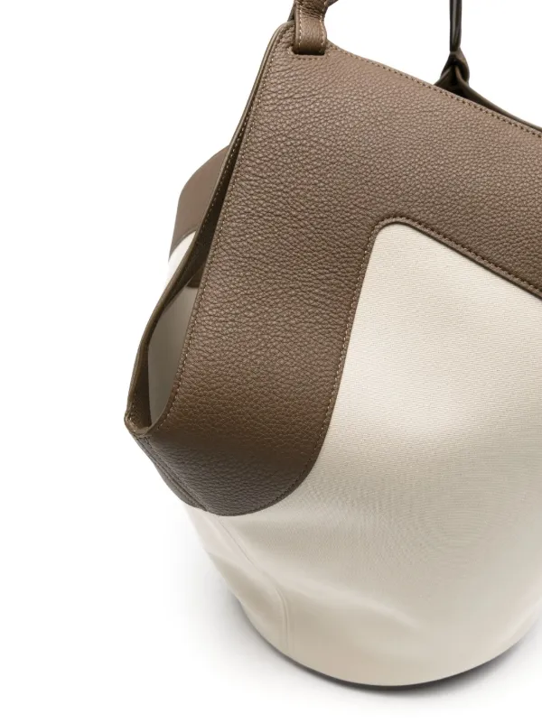 KHAITE Medium Lotus Tote Bag | Neutrals | FARFETCH