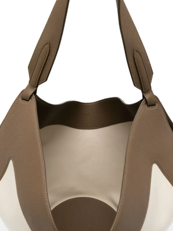 KHAITE Medium Lotus Tote Bag | Neutrals | FARFETCH
