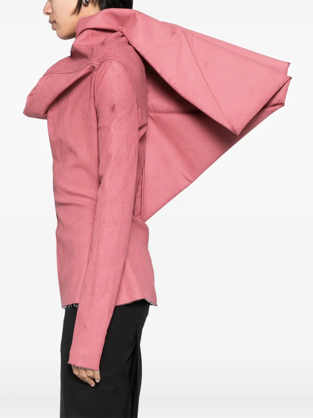 Rick Owens Top met vleugelprint Roze