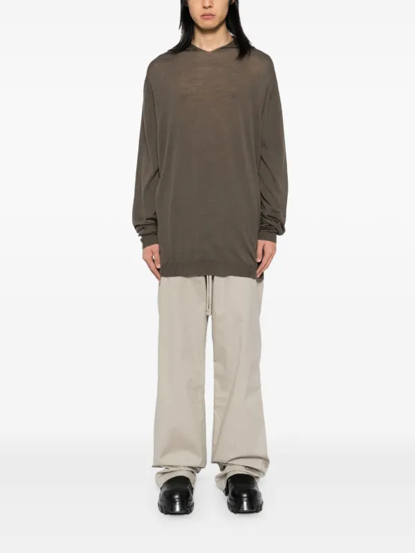 Rick Owens オーバーサイズ パーカー | グレー | FARFETCH JP