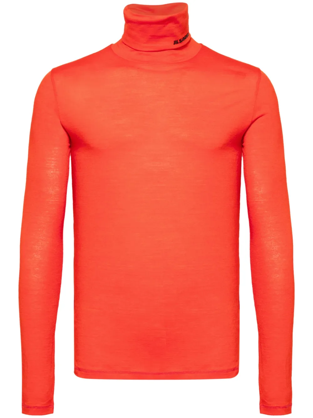 Jil Sander tunn topp i tech-material | röd | Image 1