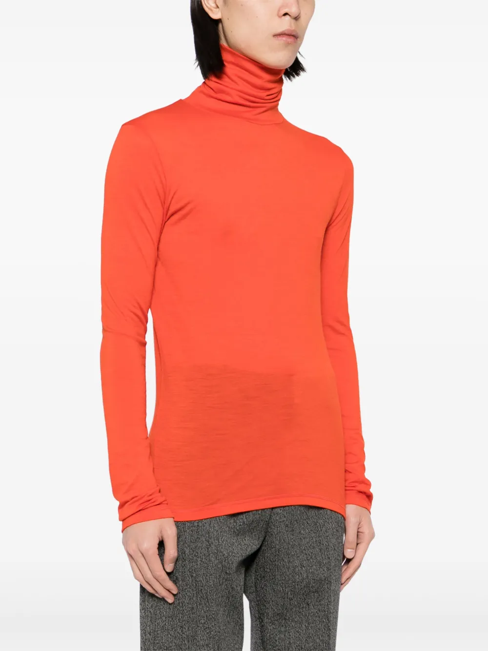 Jil Sander Lichtgewicht technische top Rood