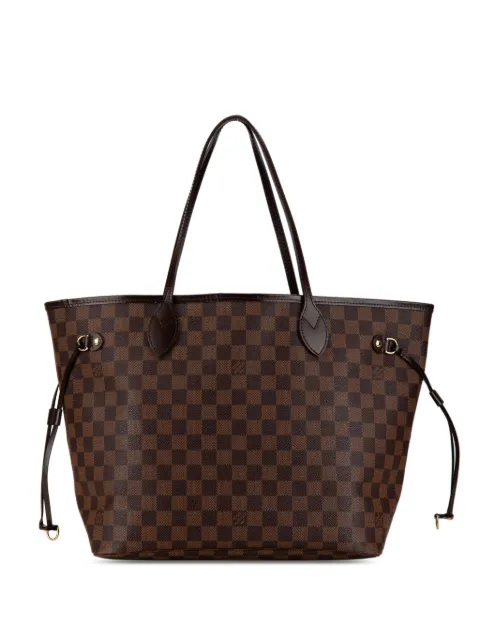 Louis Vuitton Pre-Owned 2010 Damier Ebene Neverfull MM tote bag WOMEN