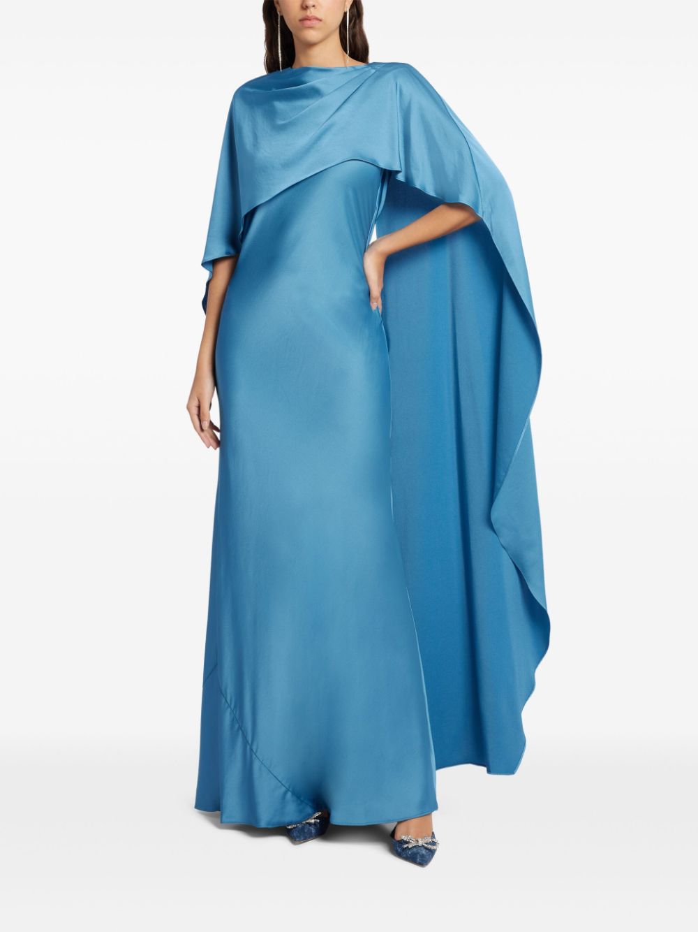 Simkhai Izel gown - Blauw