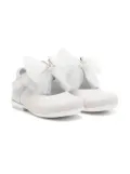 Monnalisa bow ballerinas - White