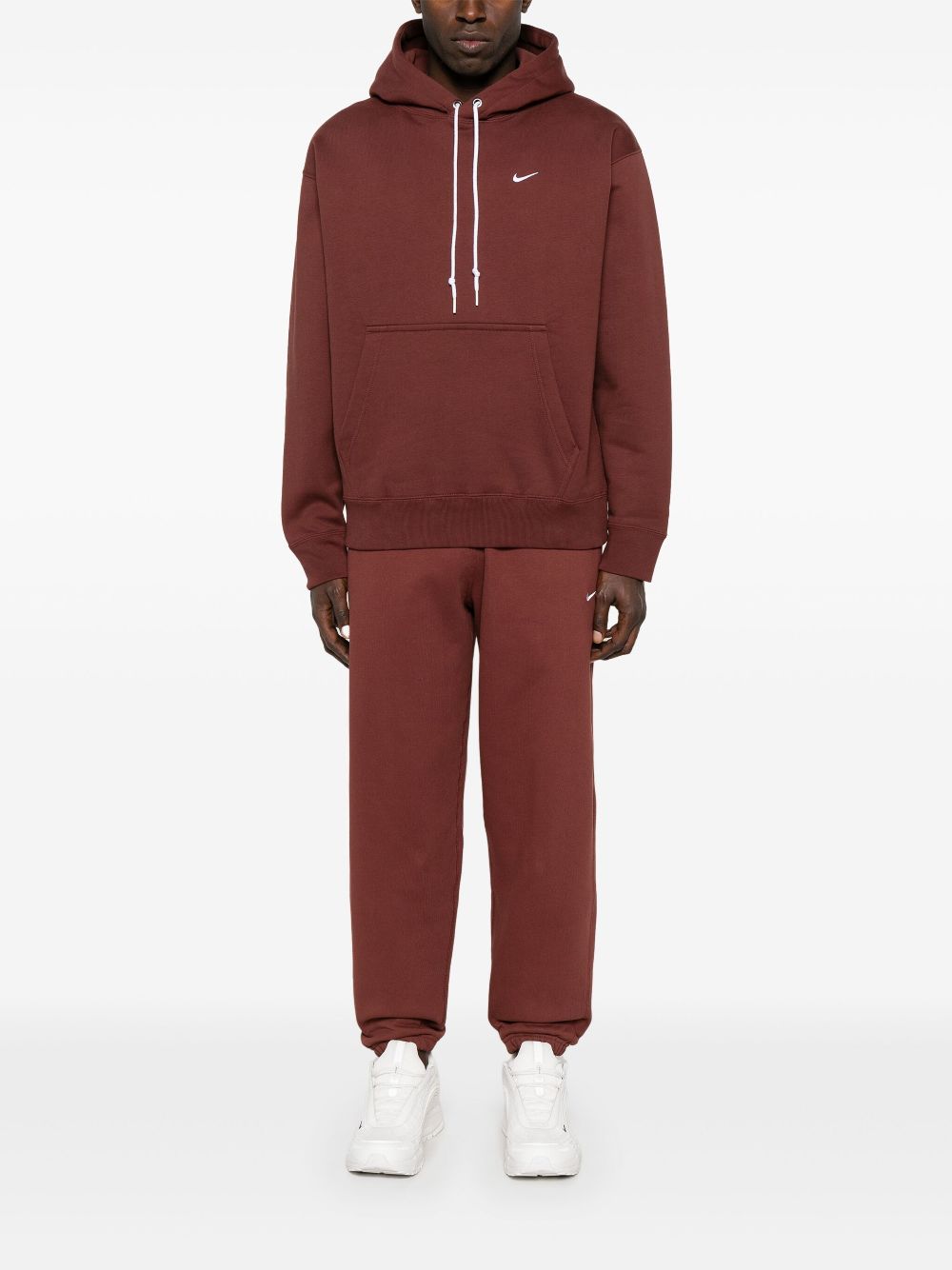 Nike Solo Swoosh track pants - Brown