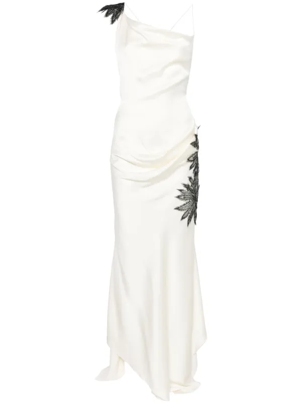 Victoria Beckham Cami Gown | White | FARFETCH