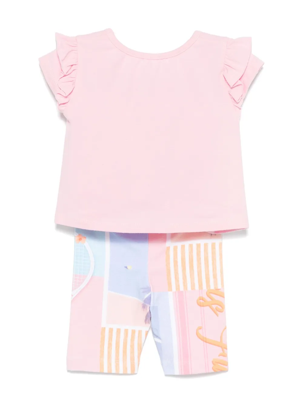 Lapin House Broek met print - Roze