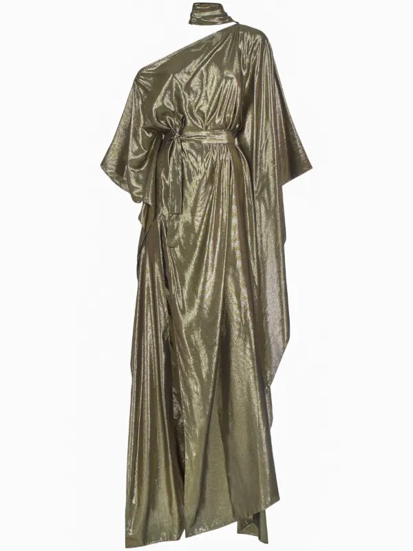 Taller Marmo Taylor Seventies Maxi Dress - Gold