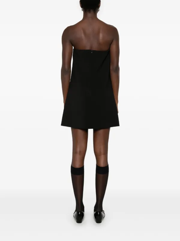 Self-Portrait ベアトップ ミニドレス | ブラック | FARFETCH JP