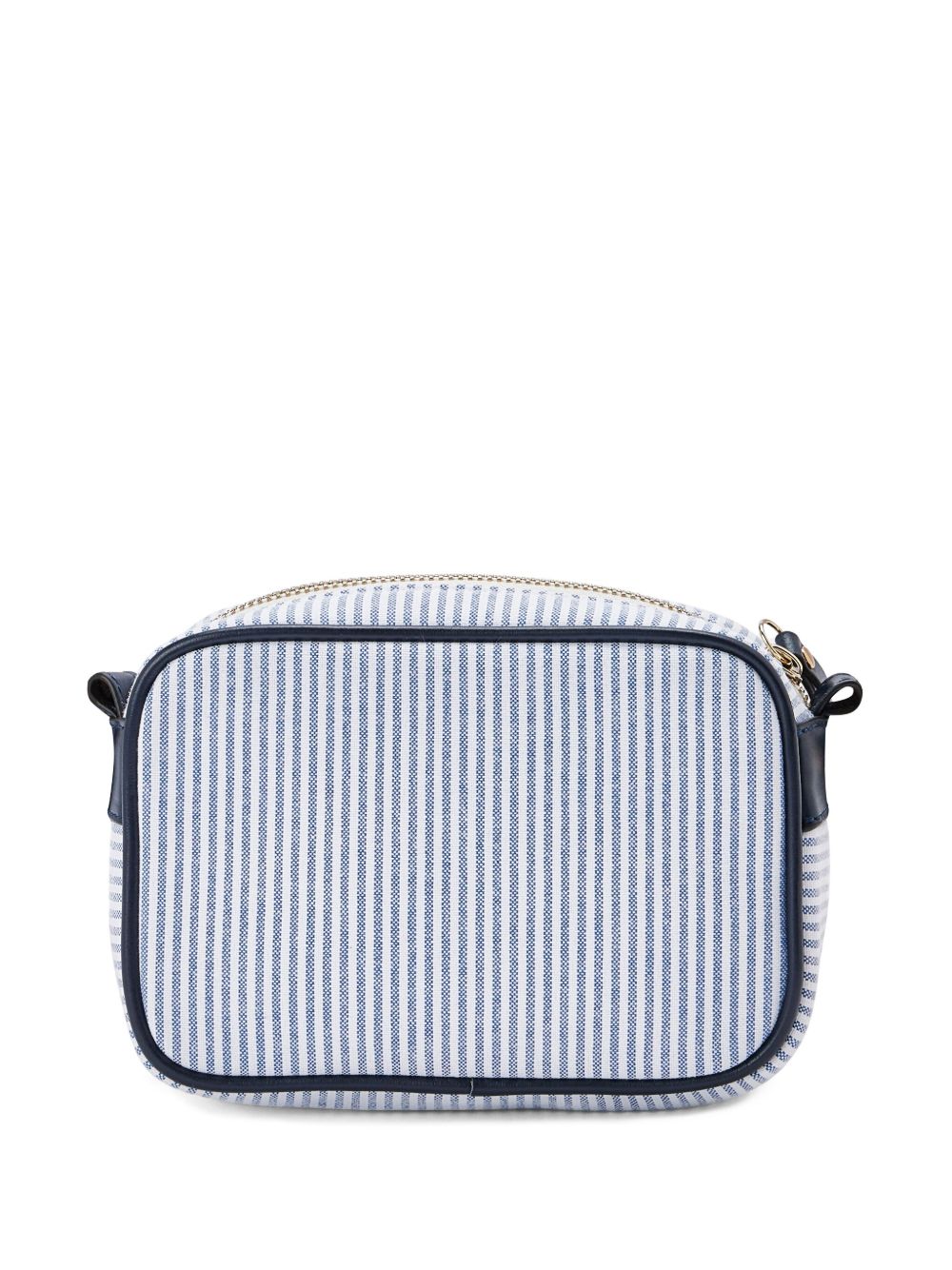 Chloé Kids embroidered-logo cross body bag - Blauw