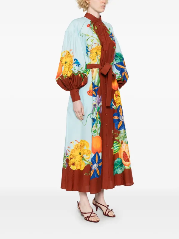 オールインワン・サロペット Alemais Dahlia Maxi Dress ALEMAIS Dahlia Maxi Dress | Blue | FARFETCH