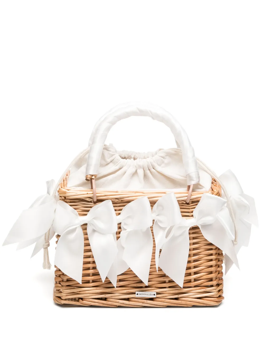 Monnalisa tote Wicker | marrón | Image 1