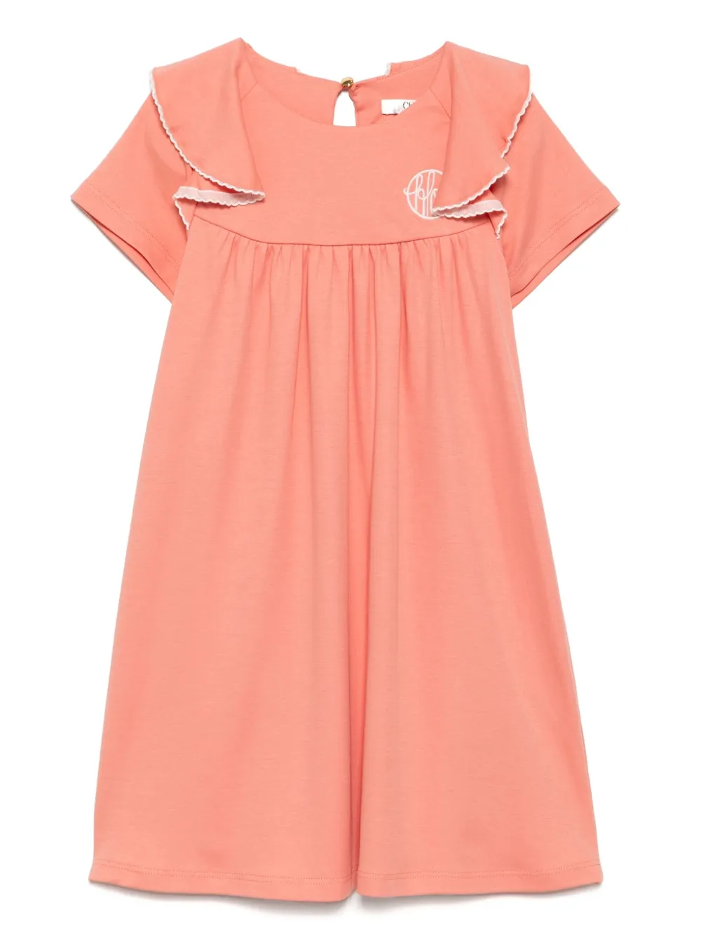 Image 1 of Chloé Kids short-sleeves dress
